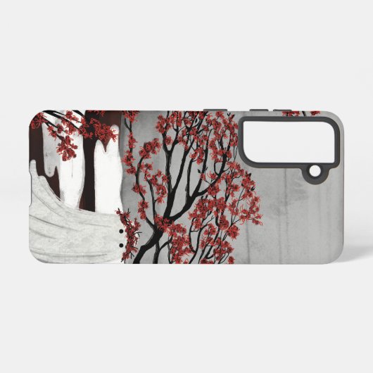 Witch Hazel Ghost Samsung Galaxy Hoesje (Achterkant horizontaal)