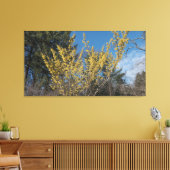 Witch Hazel Struik Canvas Afdruk (Insitu (Woonkamer))