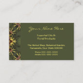 Witch Hazel visitekaartje (Achterkant)