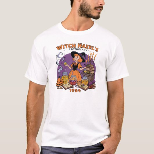 Witch Hazel's Apothecary 1954 apothecary T-shirt (Voorkant)