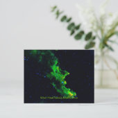 Witch Head Nebula afbeelding voor diepruimteastron Briefkaart (Staand voorkant)