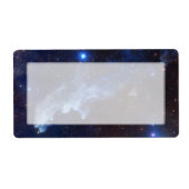 Witch Head Nebula NASA Space Etiket (Voorkant)