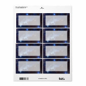 Witch Head Nebula NASA Space Etiket (Full Sheet)