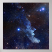 Witch Head Nebula NASA Space Poster (Voorkant)