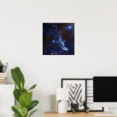 Witch Head Nebula NASA Space Poster (Thuiskantoor)