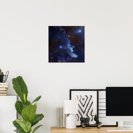 Witch Head Nebula NASA Space Poster (Thuiskantoor)