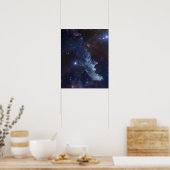 Witch Head nebula ruimte NASA-astronomie Poster (Keuken)