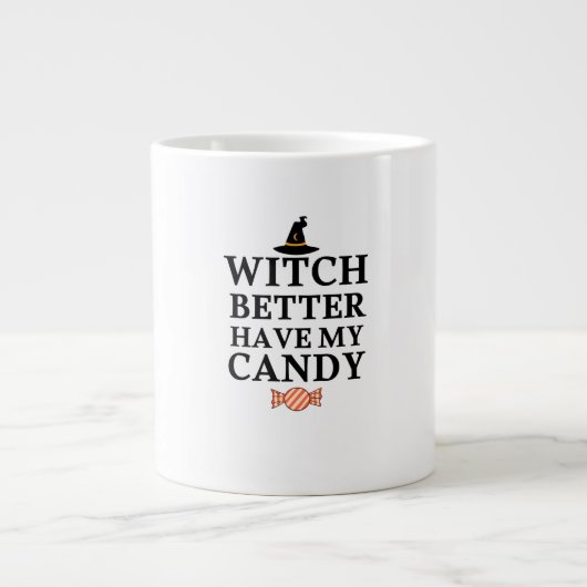 Witch Heeft Mijn Snoep Mok (Voorkant)