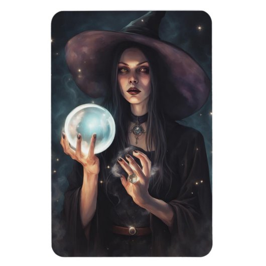 Witch Hilde Magnet Magneet (Verticaal)