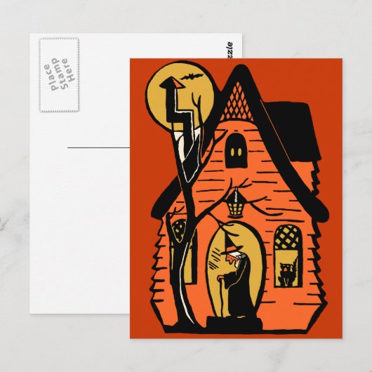  Witch House Briefkaart (Voorkant / Achterkant)