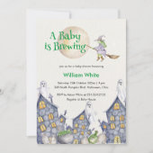 Witch House Cauldron Baby is Brouwen Douche Kaart (Voorkant)