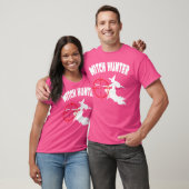 Witch Hunter Grappig Feest Halloween T-shirt (Unisex)