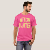 Witch Hunter Halloween Easy Lazy T-shirt (Voorkant volledig)