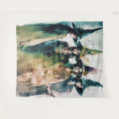 Witch illustratie #1 wandkleed (Voorkant (horizontaal))