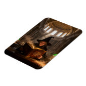 Witch in the Library  Magneet (Linkerzijde)