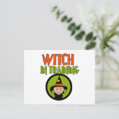 Witch in Training T-shirts en cadeautjes Briefkaart (Staand voorkant)