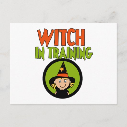 Witch in Training T-shirts en cadeautjes Briefkaart (Voorkant)