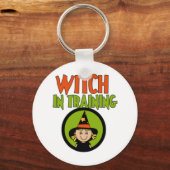 Witch in Training T-shirts en cadeautjes Sleutelhanger (Voorkant)