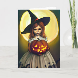 Witch-ing u een Gelukkige Halloween Kaart