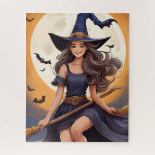 Witch Jigsaw Puzzle Legpuzzel