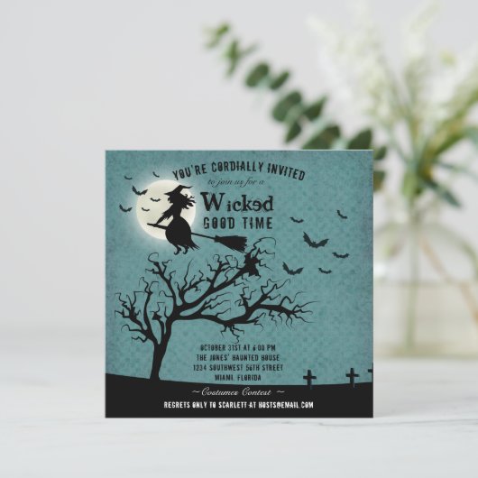 Witch Kaart (Staand voorkant)