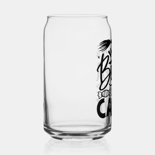 Witch kan beter mijn Snoep hebben Blikvorm Glas (Rechts)