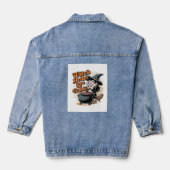 Witch kan beter mijn Snoep hebben Denim Jacket (Achterkant)