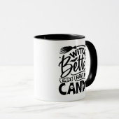 Witch kan beter mijn Snoep hebben Mok (Voorkant rechts)