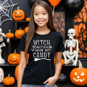 Witch kan beter mijn Snoepjes T-shirt hebben