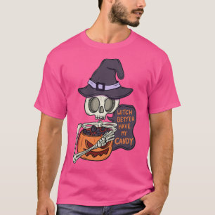 Witch kan mijn snoep hebben t-shirt