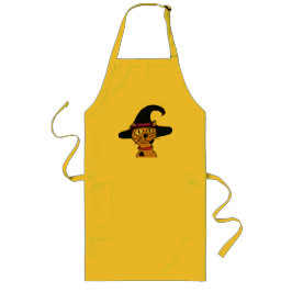 Witch Kat Lang Schort