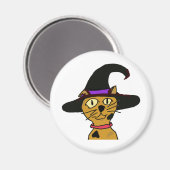 Witch Kat Magneet (Voorkant / Achterkant)
