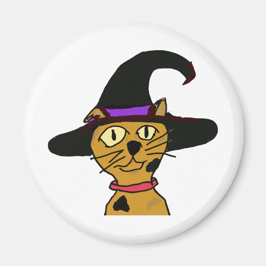 Witch Kat Magneet (Voorkant)