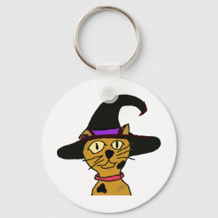 Witch Kat Sleutelhanger