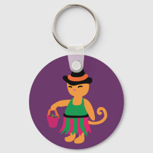 Witch Kat Sleutelhanger