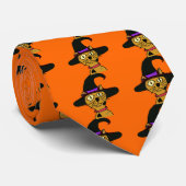 Witch Kat Stropdas (Opgerold)