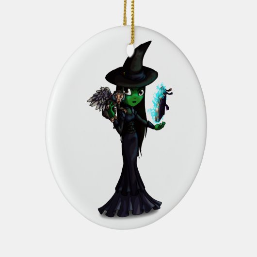 Witch Keramisch Ornament (Rechts)