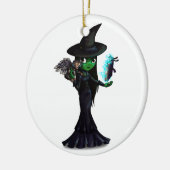 Witch Keramisch Ornament (Links)