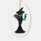 Witch Keramisch Ornament (Links)