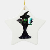 Witch Keramisch Ornament (Voorkant)