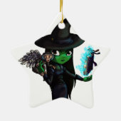 Witch Keramisch Ornament (Achterkant)