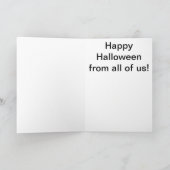 Witch Kitten Wenskaart Kaart (Binnen)