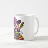 Witch Koe Cauldron Brew Koffiemok (Voorkant rechts)