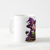 Witch Koe Cauldron Brew Koffiemok (Voorkant links)
