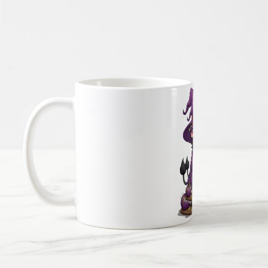 Witch Koe Cauldron Brew Koffiemok (Links)