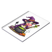 Witch Koe Cauldron Brew Notitieboek (Linkerzijde)