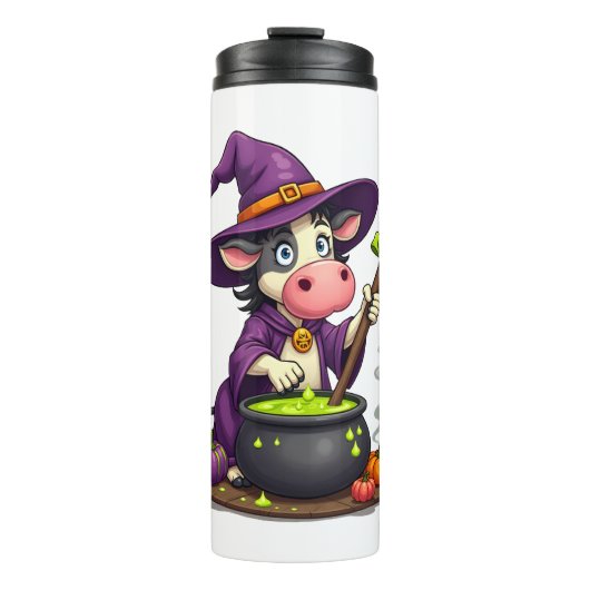 Witch Koe Cauldron Brew Thermosbeker (Voorkant)