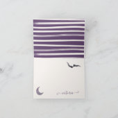 Witch krijgt Hitched Halloween Vrijgezellenfeest Notitiekaartje (Binnen)