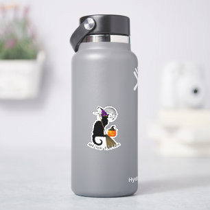 Witch Le Chat Noir Halloween Sticker
