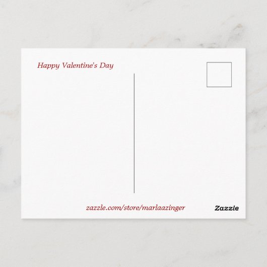 Witch Love Potion Valentijn Kaart (Achterkant)